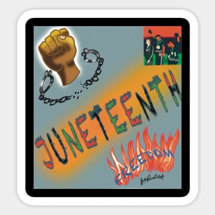 Juneteenth Sticker